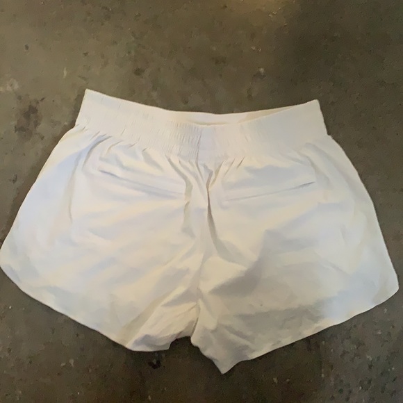 Athleta white athletic shorts - Picture 2 of 3